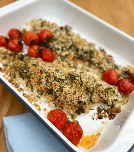 Baked Cod with Tasty Crumb