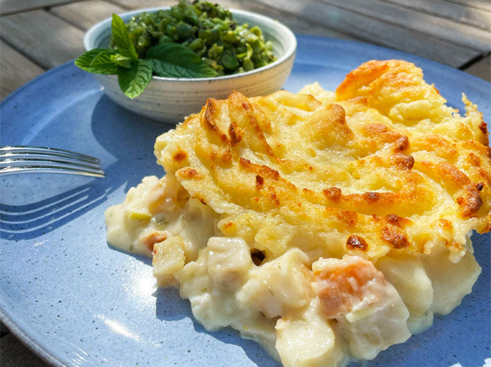 Made For You, Fish Pie with Minted Peas