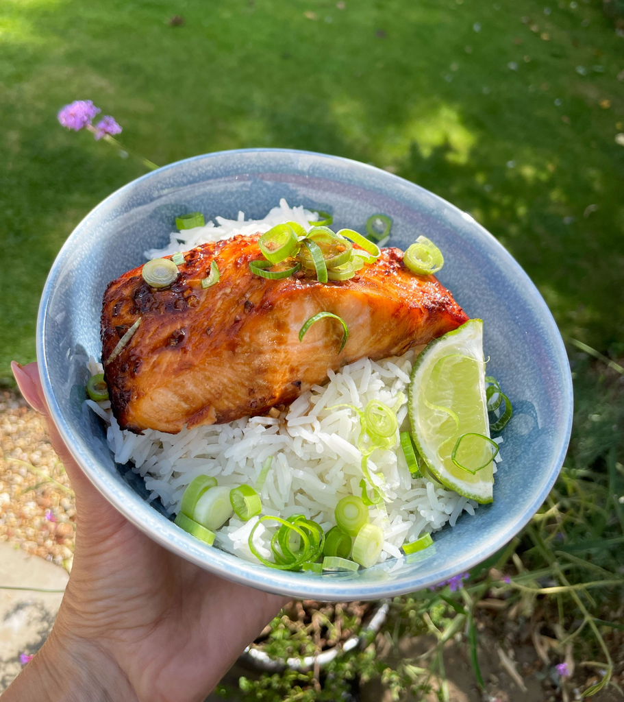 Asian Inspired Marinated Salmon